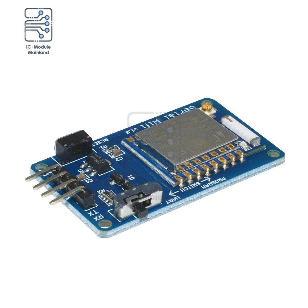 3 В 5 ESP8266 ESP-07 Wi-Fi модуль V1.0 последовательный трансивер беспроводной платы 8N 1 TTL