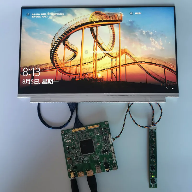 DP + 2mini HDMI Аудио ЖК-плата драйвера 13 3-дюймовая ЖК-панель LP133UD1 SPA1 3840*2160 4K