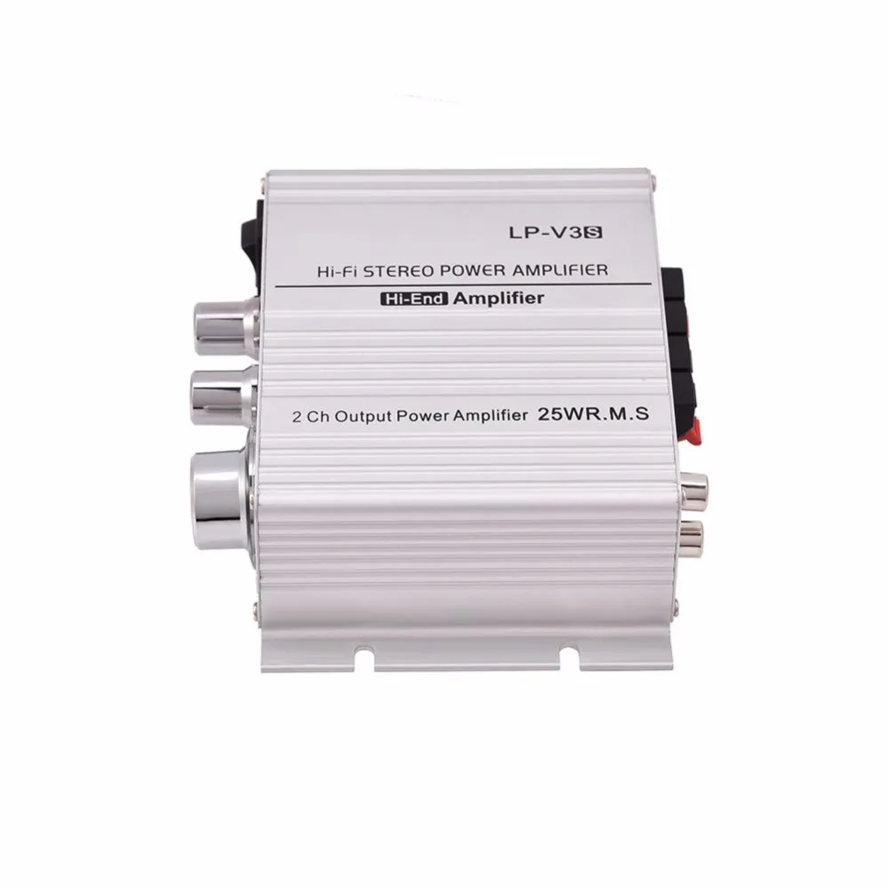 Для Lepy lp-838 lp-808 A68 A7 V3 V3S усилитель мощности аудио стерео усилитель басов усилитель для автомобильного радио MP3