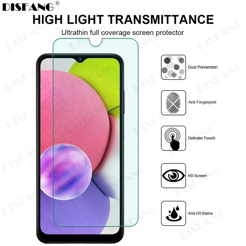 tempered glass for samsung galaxy a03s a13 a12 a32 a22 a02s a02 a20s 5g galaxya03s galaxya13 screen protector sklo guard armor free global shipping
