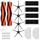 Основные боковая щетка угольный фильтр HEPA фильтр для Xiaomi Roborock S6 S5 MAX S60 S65 S5 S50 S55 E25 E35 пылесос части Аксессуары