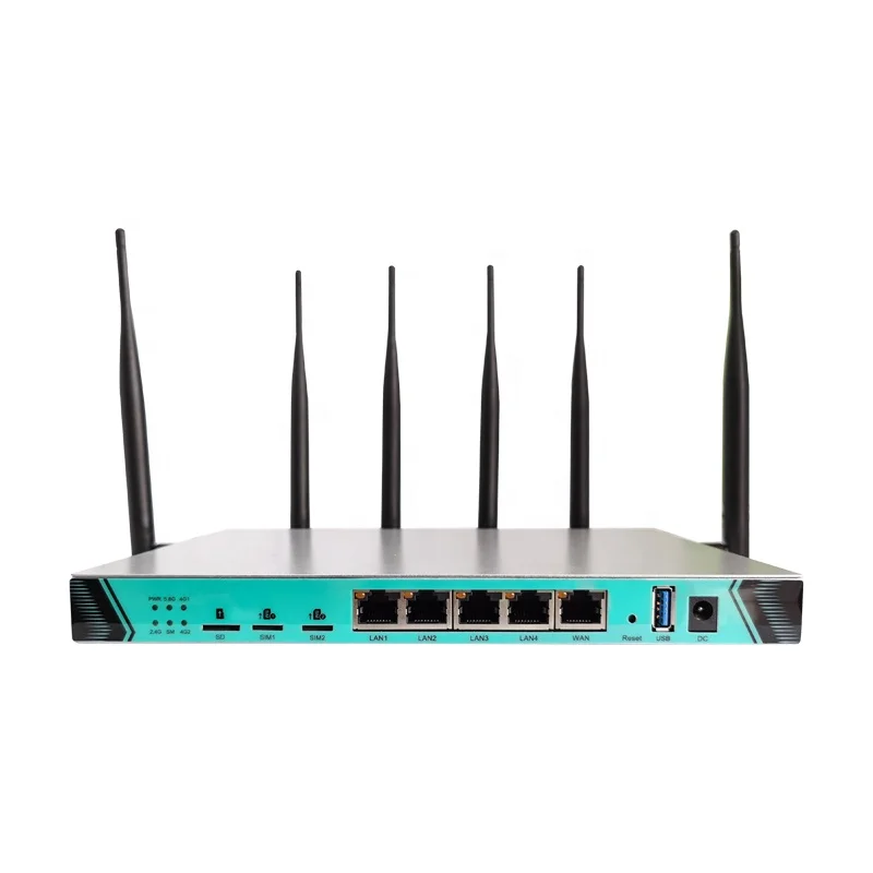 Wi-Fi-роутер Gigabit openWRT роутер промышленного класса со слотом для двух SIM-карт 1200