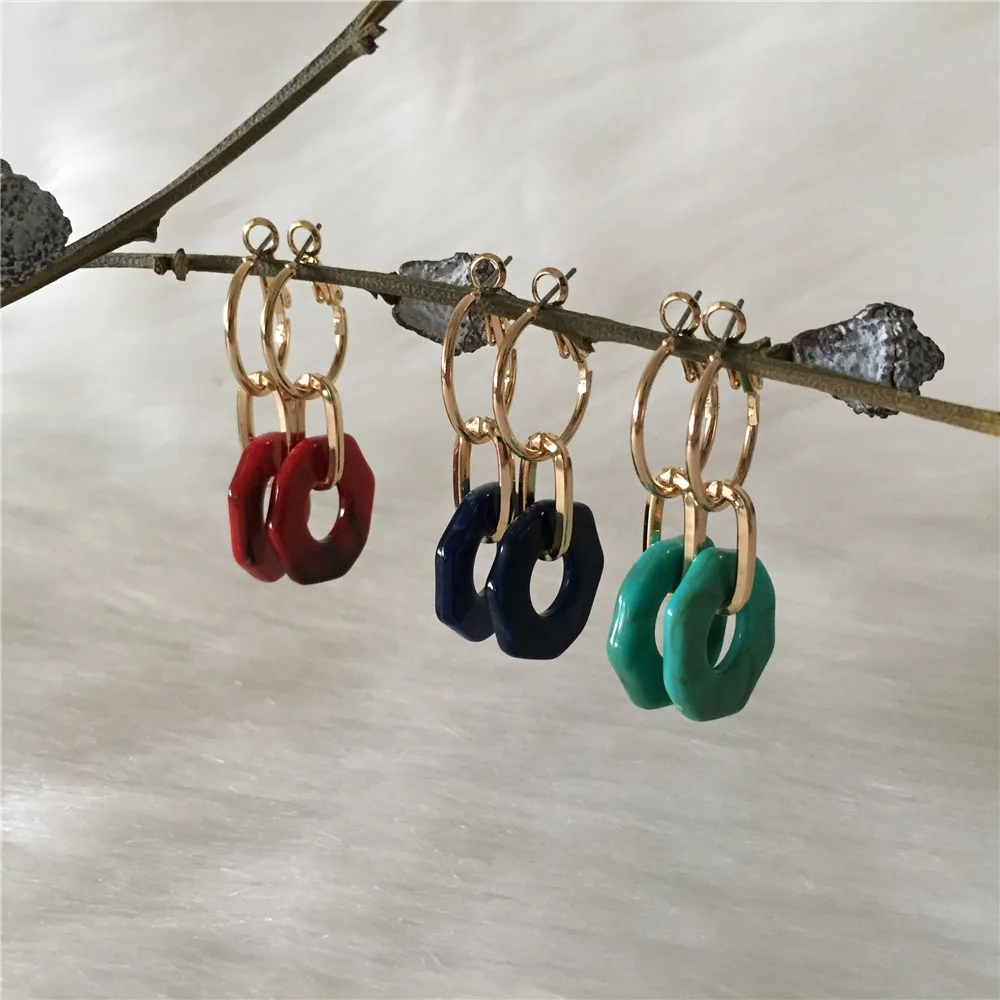 Классические Позолоченные мраморные красные темно-зеленые акриловые круглые