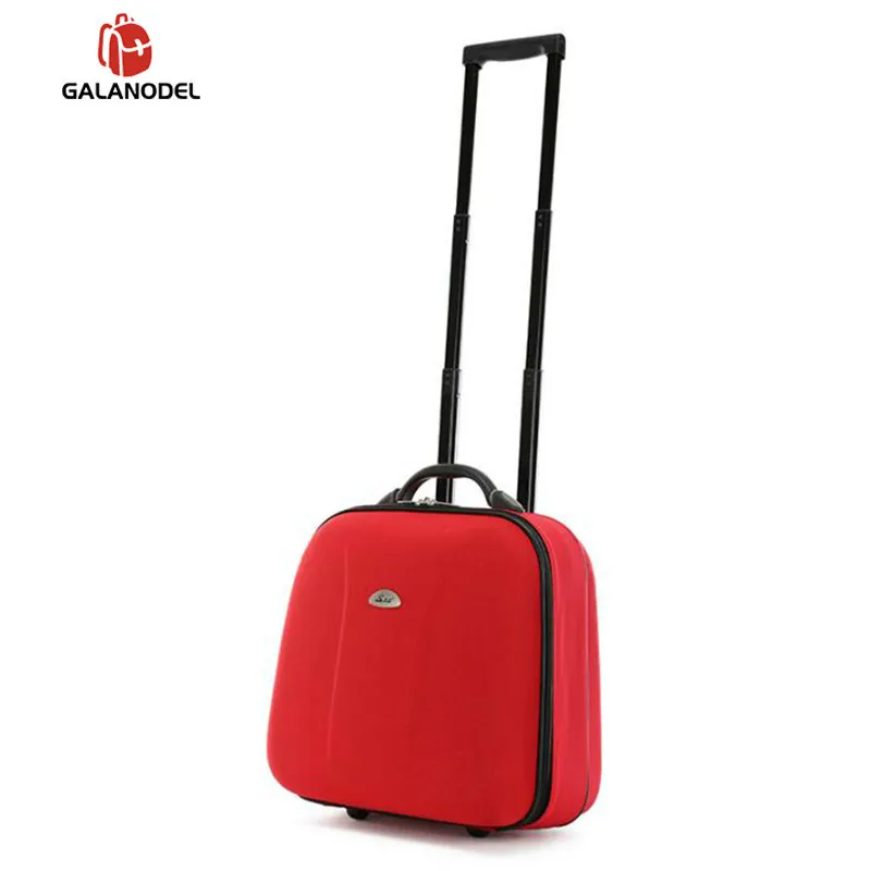 17 дюймов женская сумка для багажа на колесиках сумки деловая дорожная мужчин