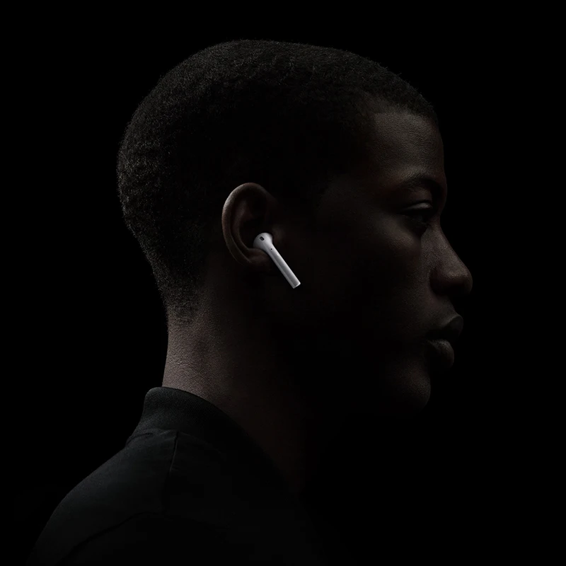 Apple AirPods 2 с беспроводной зарядкой чехла Bluetooth микрофоном вкладыши голосовой набор