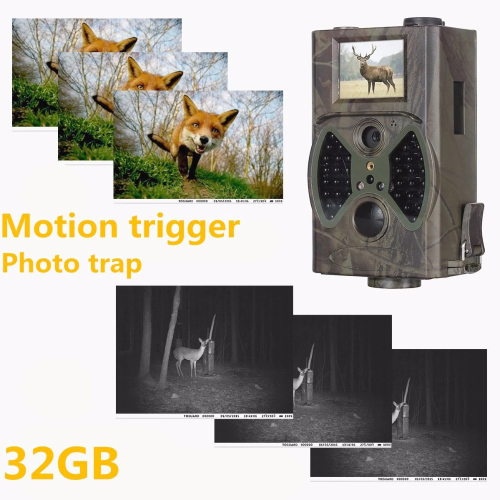 HC 300A охоты Камера 1080P 12MP инфракрасный видео s фото ловушки Ночное видение Открытый
