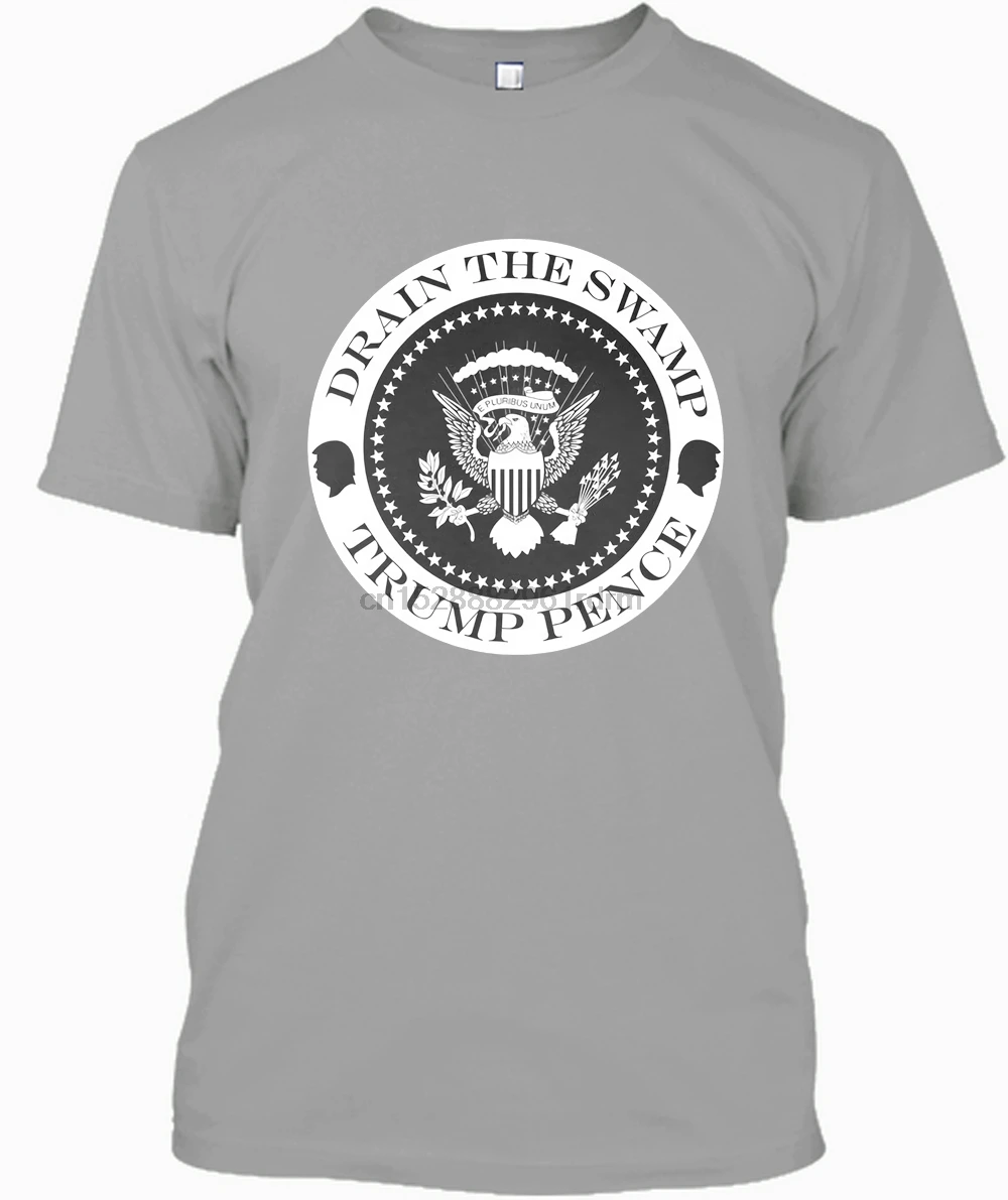 New Spring Summer Dress Casualshort O-Neck Best Friend Mens Drain The Swamp President Donald J Trump Circle Seal KNRVJVTP |