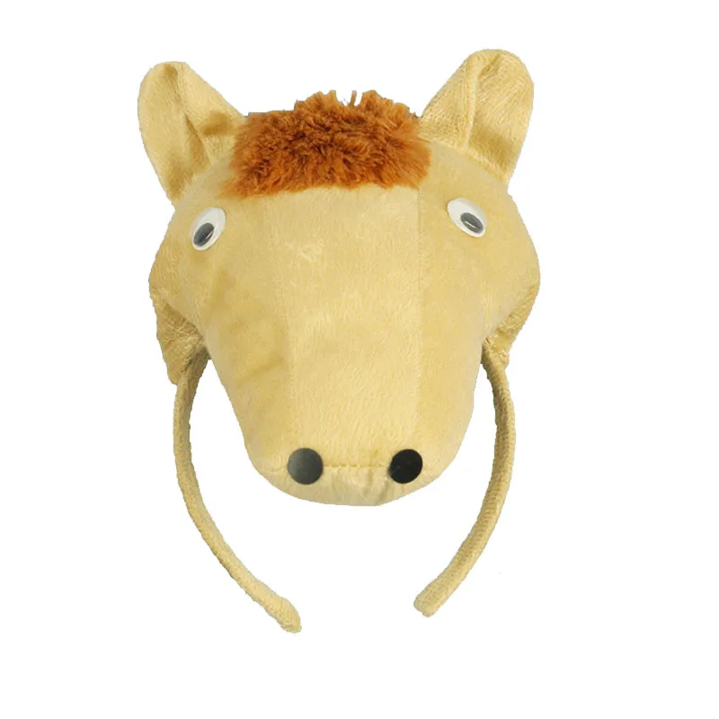 Детская одежда для мальчиков и девочек комбинезон 3D лошадь головная повязка