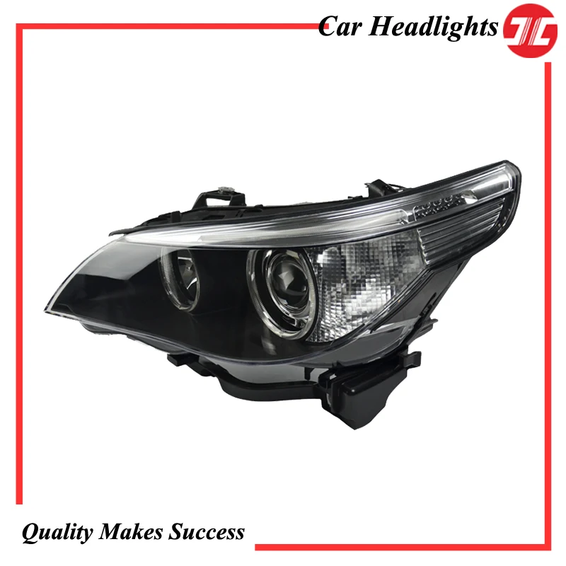 Налобный фонарь в сборе с ксеноновым HID 6312 7160 193/194 для автомобилей BMW5 серии E60 2005 2007