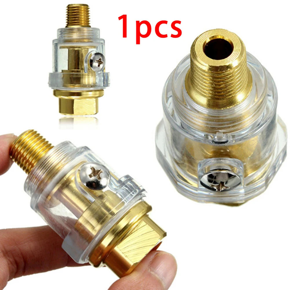 

2020 New 1/4" NPT Mini In-Line Oiler Lubricator For Pneumatic Tool & Air Compressor Pipes Connect The Pneumatic Pipeline