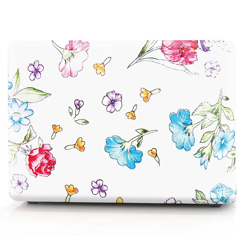 Чехол с цветочным рисунком для Huawei Matebook D14 D 14 2020 матовый прозрачный жесткий чехол