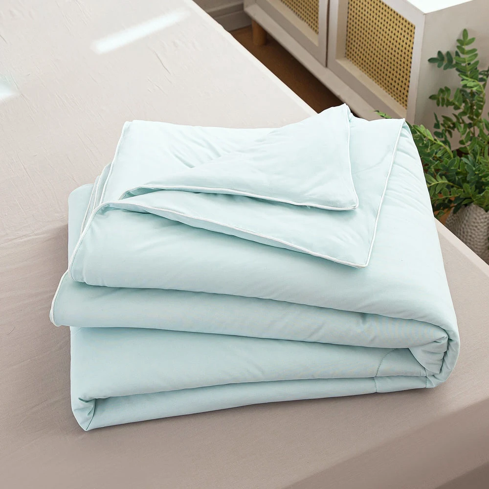 Утяжеленное одеяло премиум класса из хлопка с бусинами для улучшения