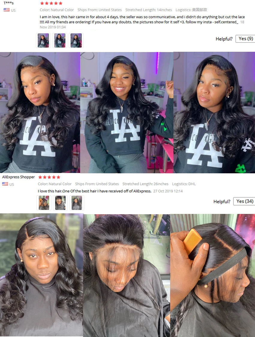 

HD Transparent Loose Deep Wave Wigs Lace Front Human Hair Wigs Pre Plucked 13x6 Lace Closure Wigs For Women Glueless Remy Hair