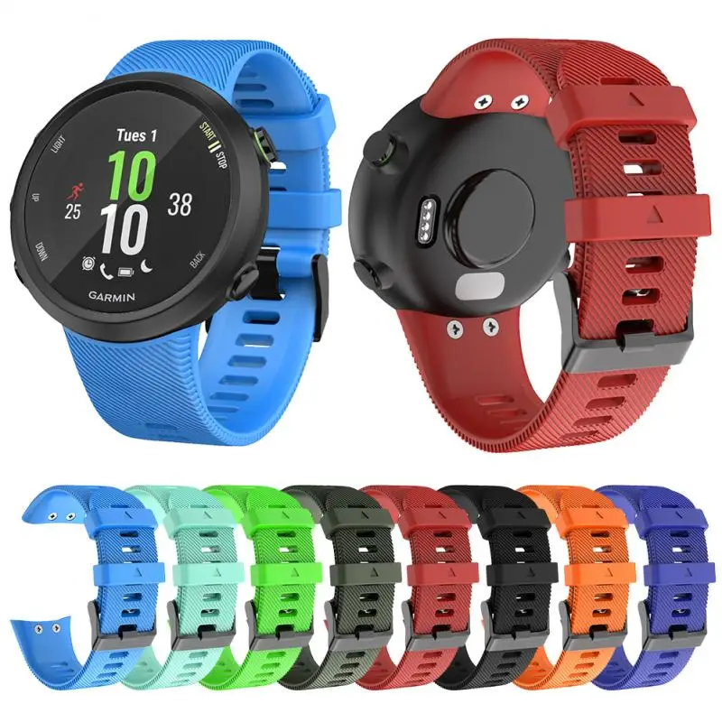 Ремешок для часов Garmin Forerunner 45 спортивный силиконовый сменный ремешок смарт