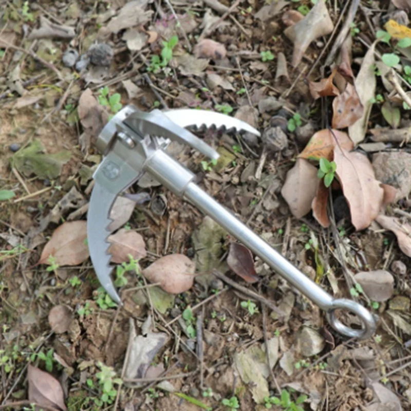 

Outdoor Climbing Camping Hiking Fishing Survival Foldable Grappling Hook Claw