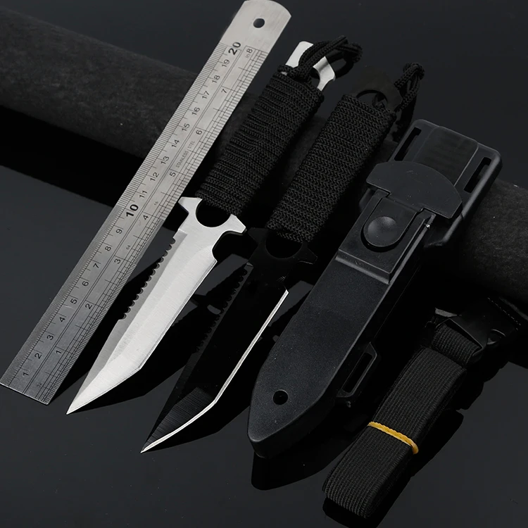 Нож с фиксированным лезвием 8 27 дюйма и футляром тактический карманный боевой