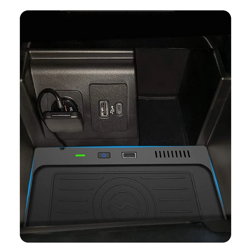 

Car for Ford Explorer 2020 2021 QI Phone Wireless Charger Charging Plate Mobile Phone Holder Accessories for iPhone 8 11