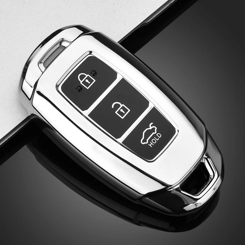 Новый ТПУ чехол для автомобильного ключа Hyundai i30 Ix35 KONA Encino Solaris Azera Grandeur Ig Accent Santa Fe