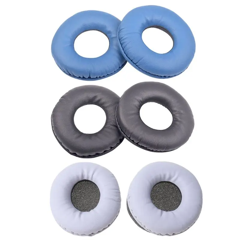 

K5DB 1Pair Soft Foam Ear Pads Earpads Cushion Cover for WH-CH500 MDR-ZX330BT Headset