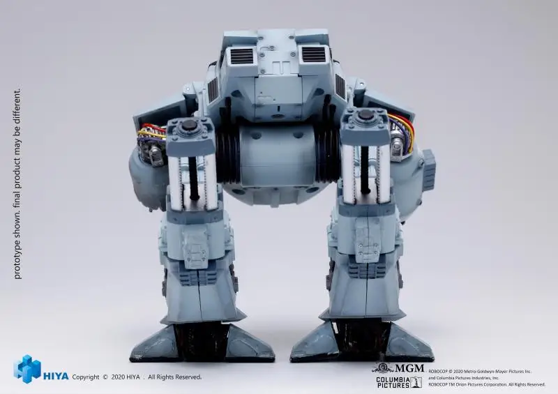 Hiya Toys ROBOCOP ED-209 битва поврежденная версия в масштабе 1:18 4-дюймовая фигурка Acton со