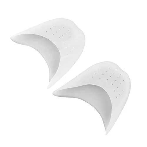 Женские мягкие пуанты для балета силиконовые гелевые стельки носка обуви