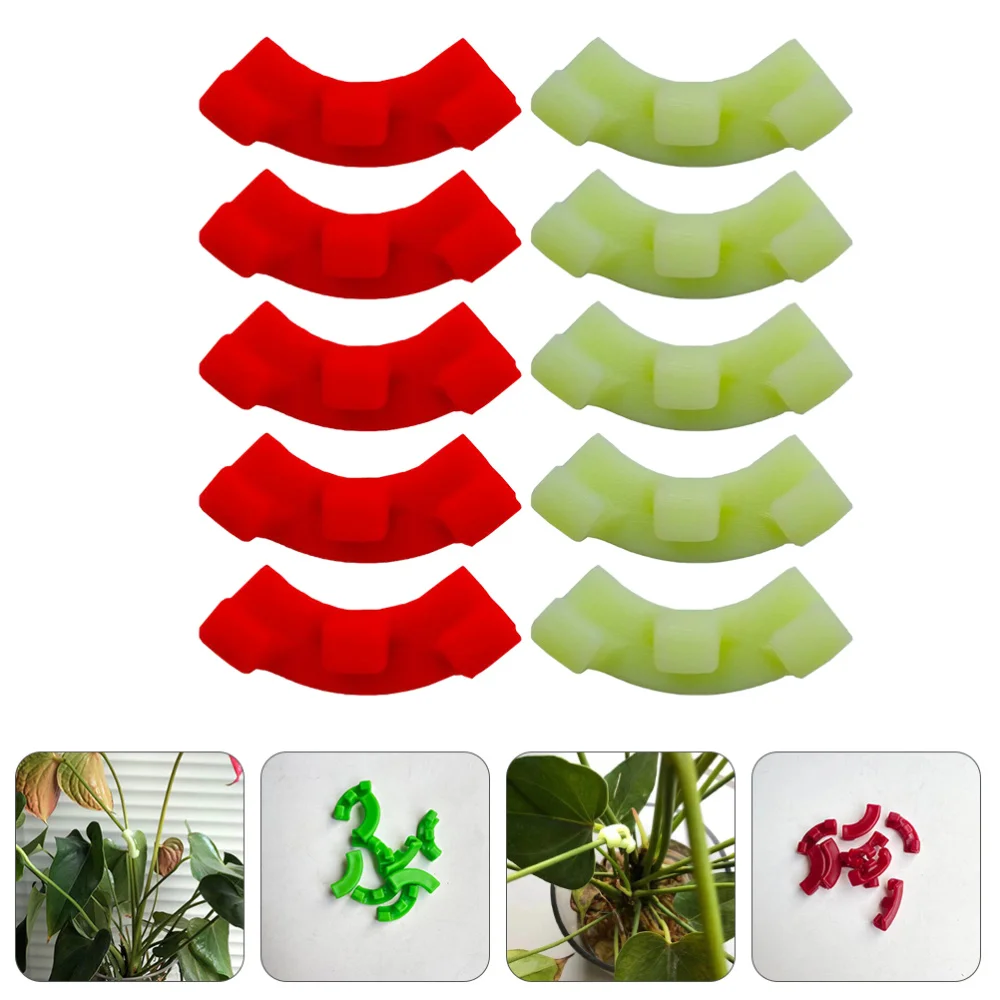 1 комплект из 10 шт. 90 градусов завод блендер помощник для сада (красный