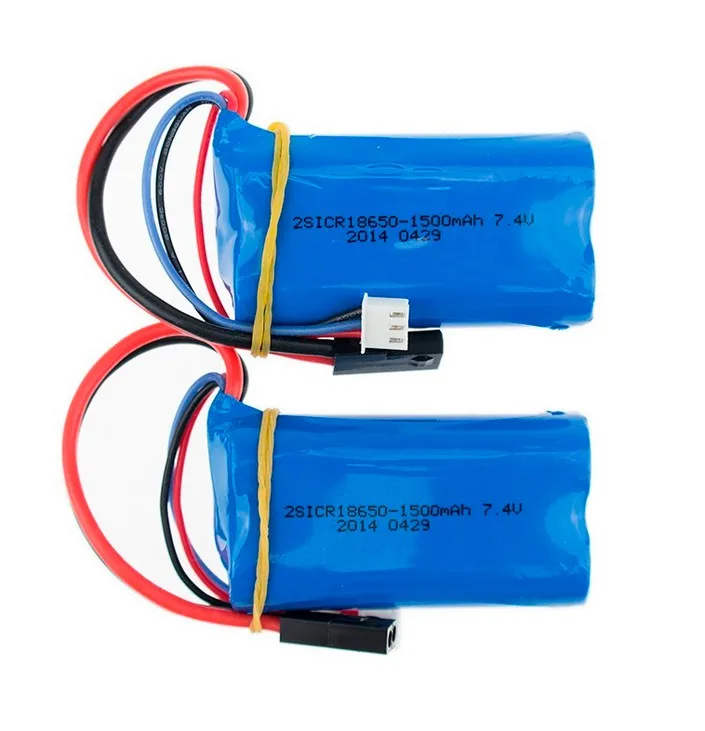 Аккумулятор Lipo 7 4 В 1500 мАч с USB зарядным устройством для FT009 батарея 2S 12428 в JST SM T