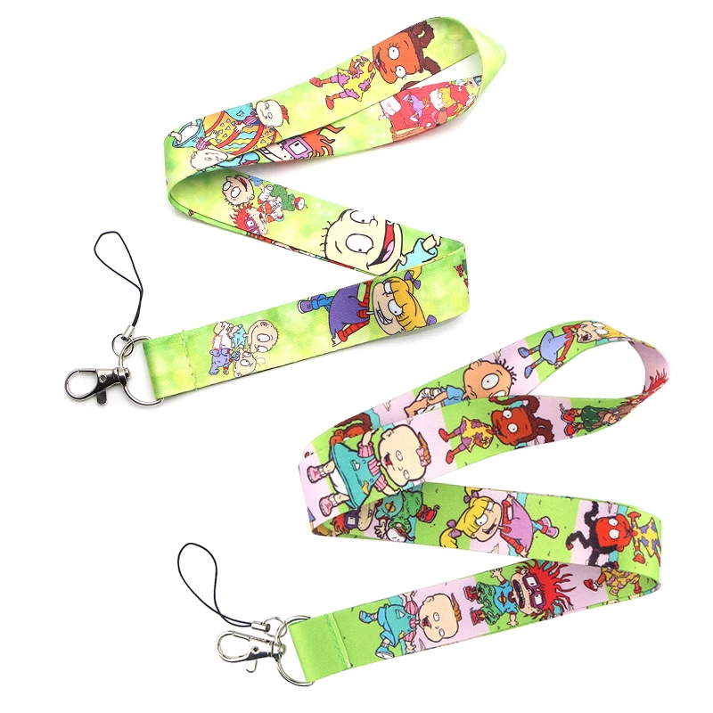 

JF0155 Cartoon Lanyards Dinosaur Neck Strap Mobile Phone Keys ID Card Holder Lanyard For Keys DIY Hanging Rope Lanyards
