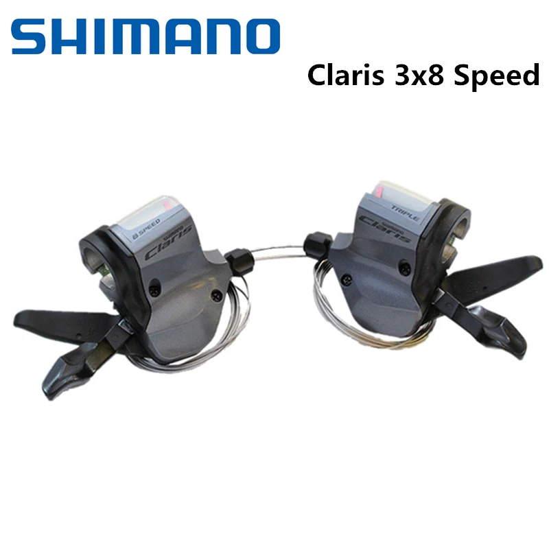 Shiman0 Claris 2400 дорожные переключатели передач велосипеда 3x8 рычагов переключения