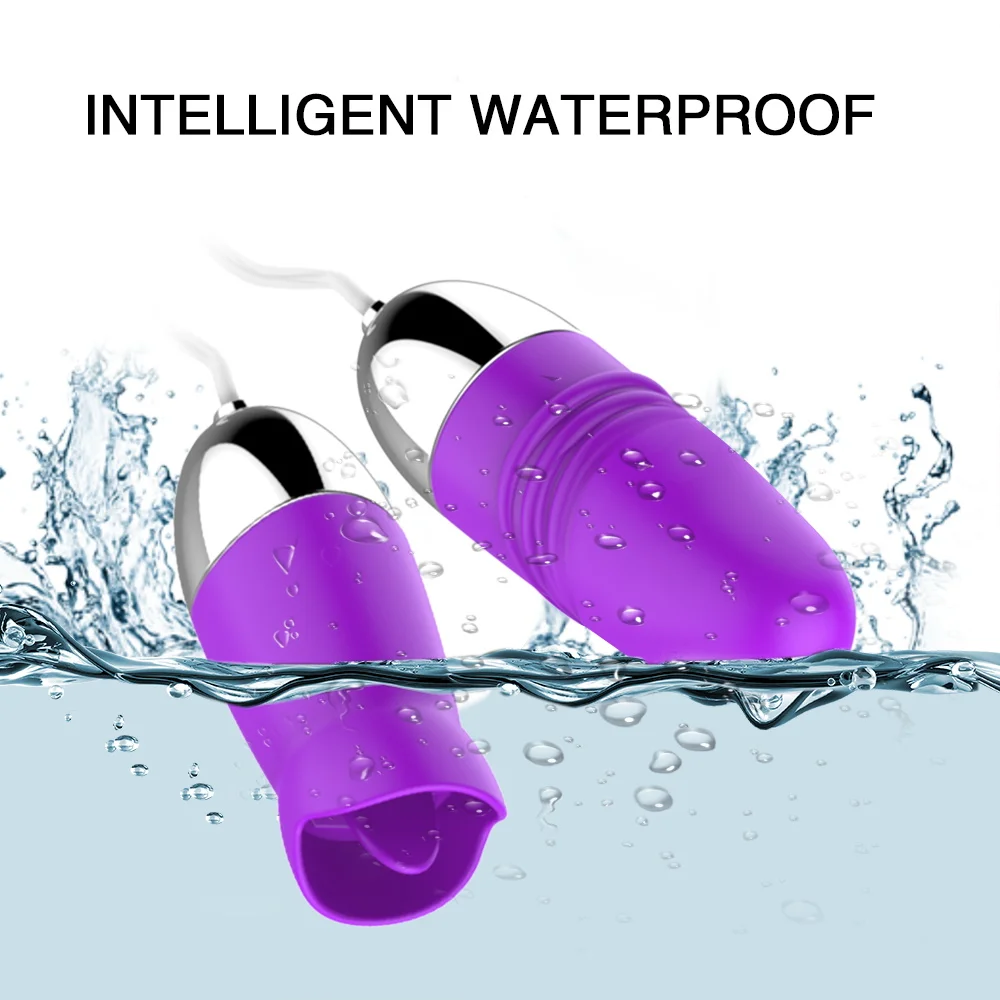 12 Скоростей язык оральный лизание Вибраторы дистанционное управление вагины мяч