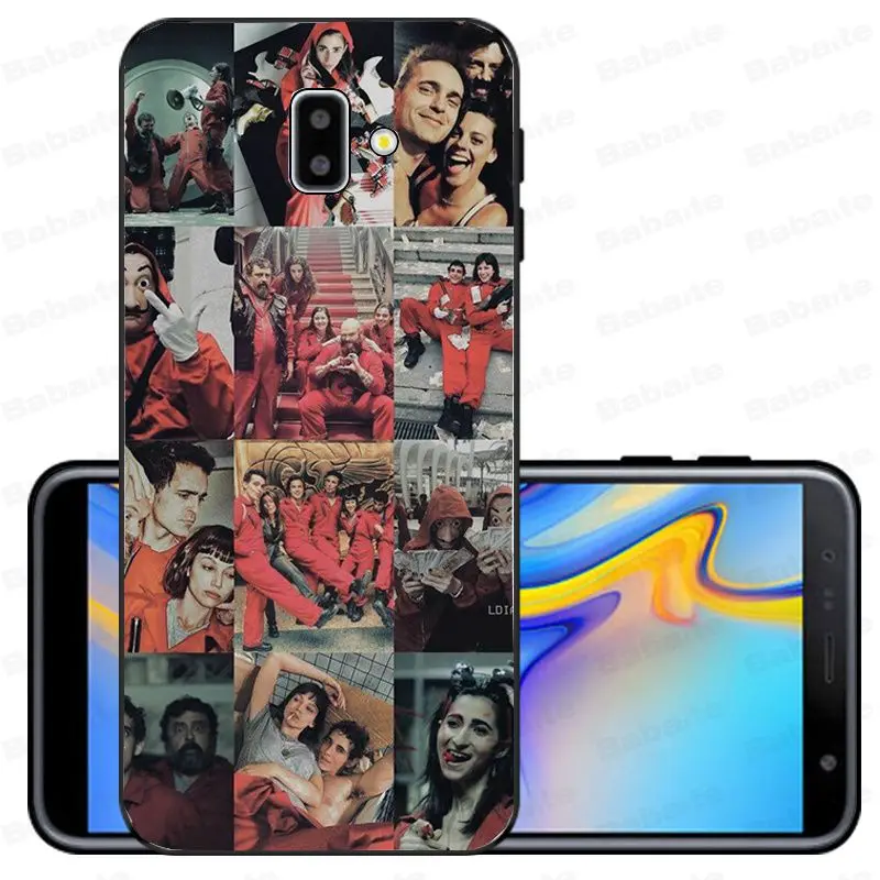 ТВ серии деньги Heist дом бумаги новинка чехол для телефона Fundas Обложка для samsung Galaxy j6 plus A6 A8 A9 A10 A30 A50 крышка - Цвет: A10