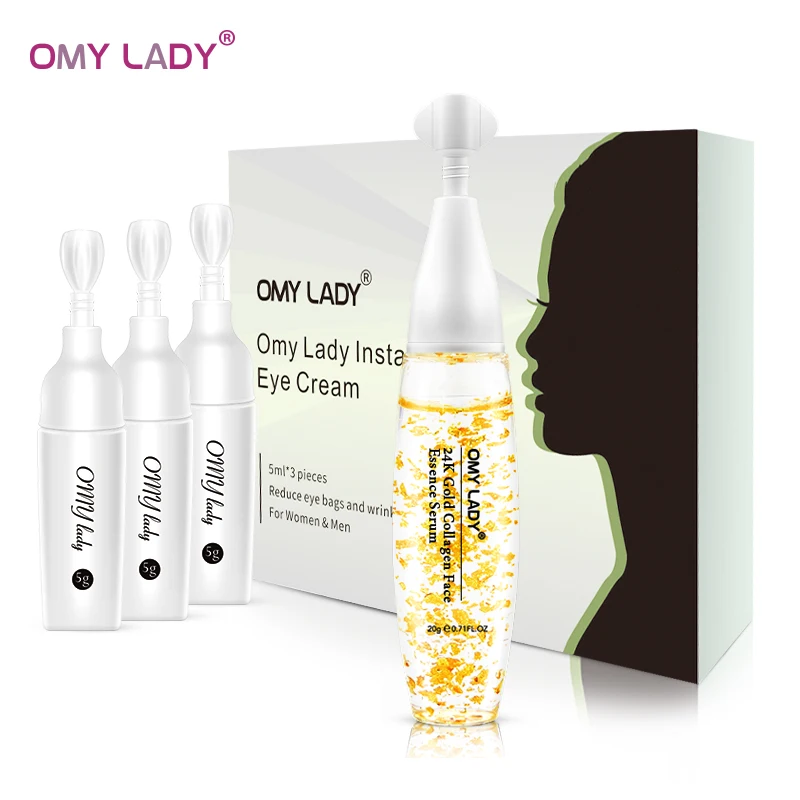 OMY LADY коллагеновый крем для век эссенция глаз уход за кожей с сывороткой 24 К