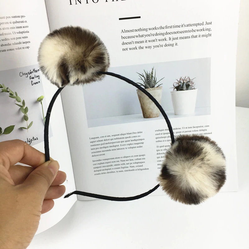 Navidad/повязка на голову с бантиком Минни Микки уши аксессуары для