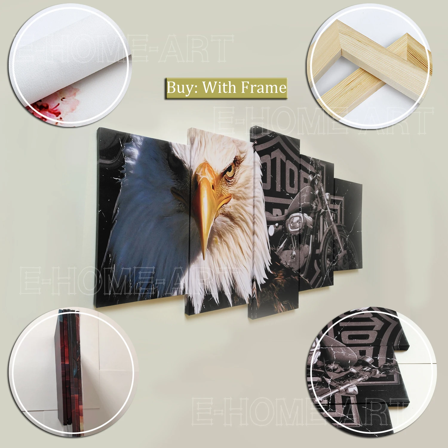 5 шт. настенная Картина на холсте древний Египетский иероглифский плакат