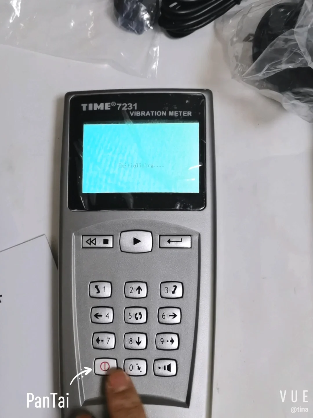 

TIME7231 portable Vibrometer Tester