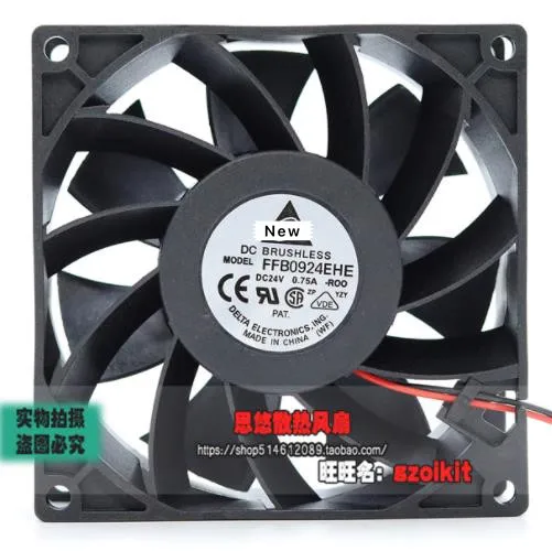 

Original FFB0924EHE 24V 0.75A 9038 9CM Inverter Fan
