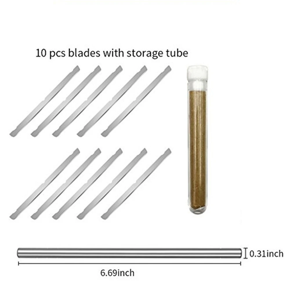 Профессиональные Волшебные гравировальные ножницы для бороды с 10 лезвиями