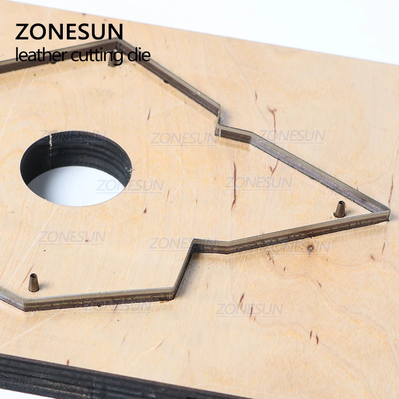 ZONESUN D4 индивидуальный дизайн кожаный женский кошелек штамповочный резак