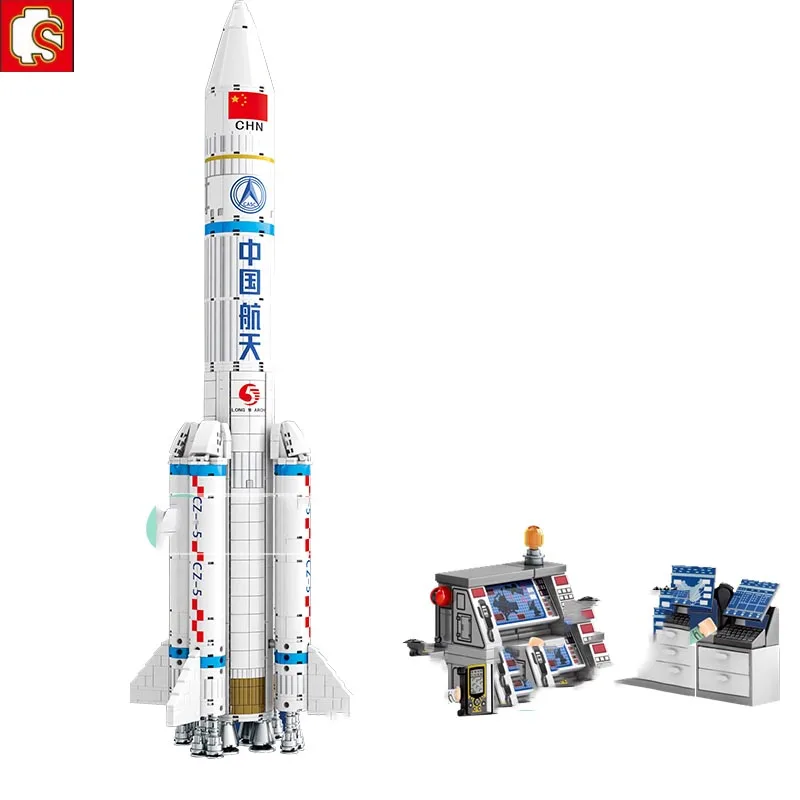 Блоки SEMBO наборы техника архитектура Аэрокосмическая конструкция для мальчиков Игрушки сделай сам