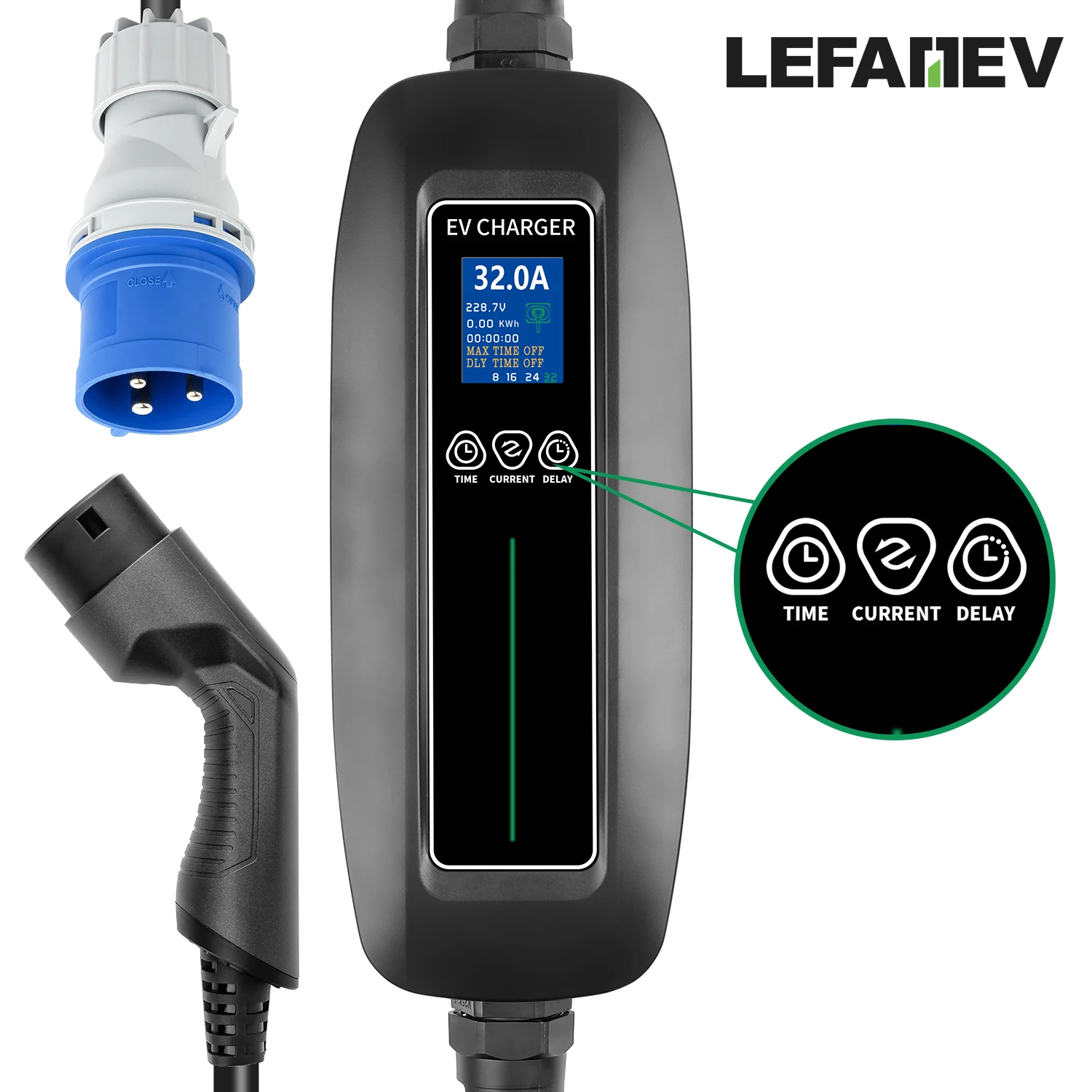 	EV Charger Type 2 Switchable 8	