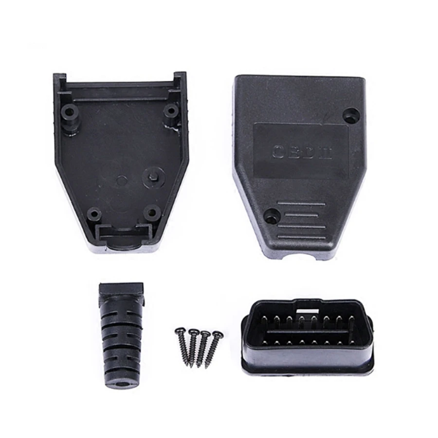 OBD штекер OBD2 16-контактный разъем II Адаптер Разъем OBDII J1962