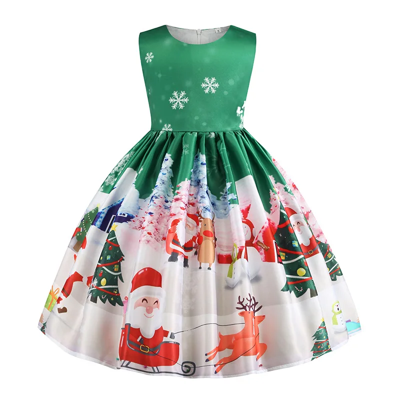 Children's court dress elegant Princess Girl Dress glossy flower sequins sweet Kids party | Детская одежда и обувь