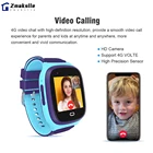 Детские умные часы ZMAKSLLE LT31, GPS, 4G, водонепроницаемые, с функцией SOS, с возможностью вставки SIM-карты, с функцией защиты от потери