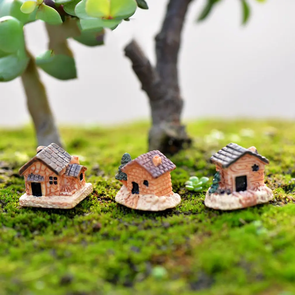 Миниатюрный дом Комплект Мебели вилла для кукол вручную собранная большая