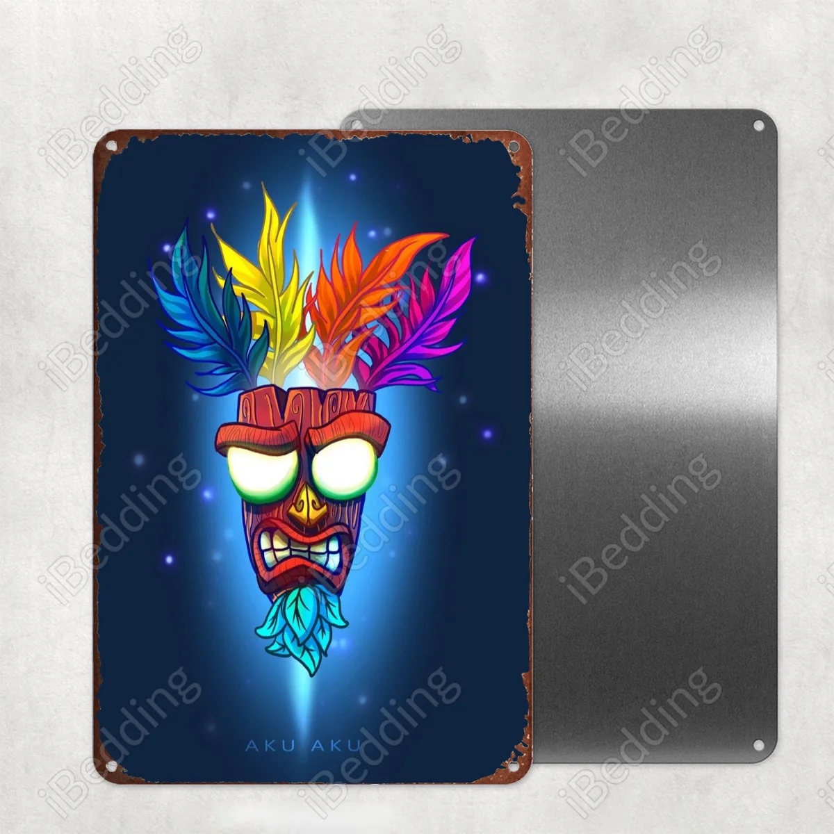 

Aku металлическая вывеска-плакат украшение для дома, бара, железная живопись, персонализированный паб, клуб, промышленный Декор