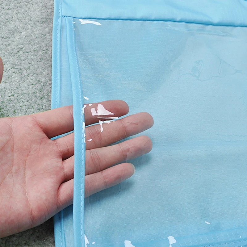 Новый 6 прозрачная двухсторонняя сумка для хранения складная органайзер кошелек