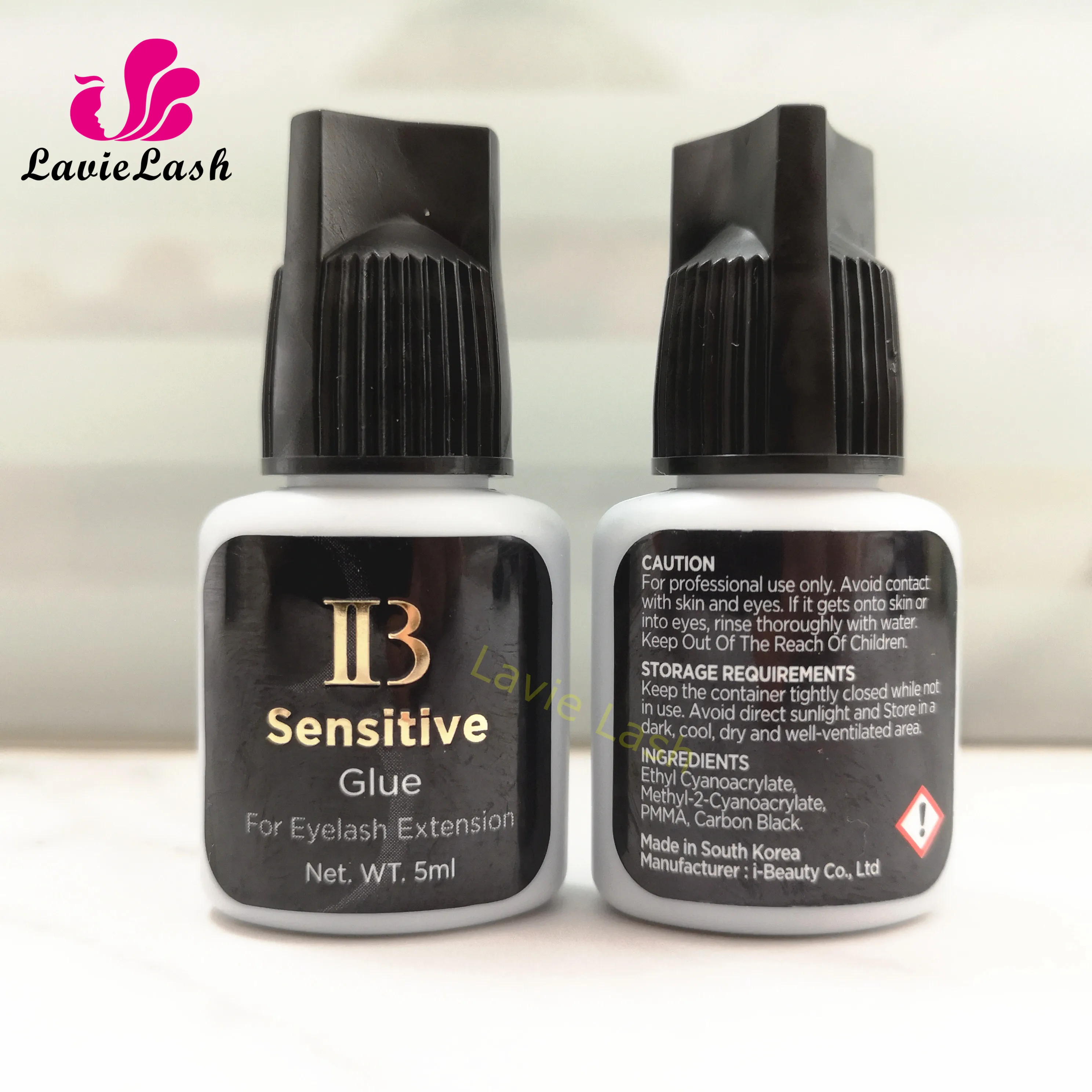 2 бутылки/партия клей чувствительный IB Быстросохнущий индивидуальный для