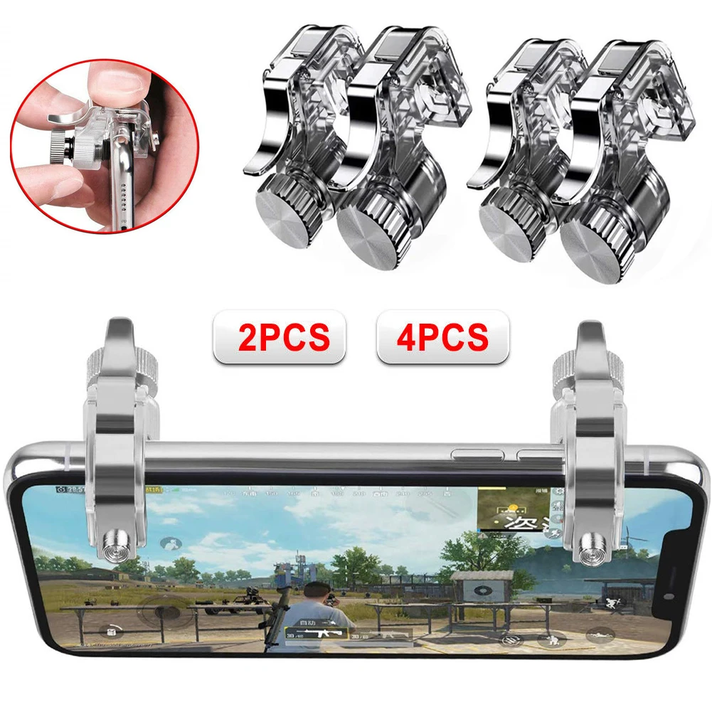 Мобильный телефон с кнопками для стрельбы металлический игровой курок-шутер