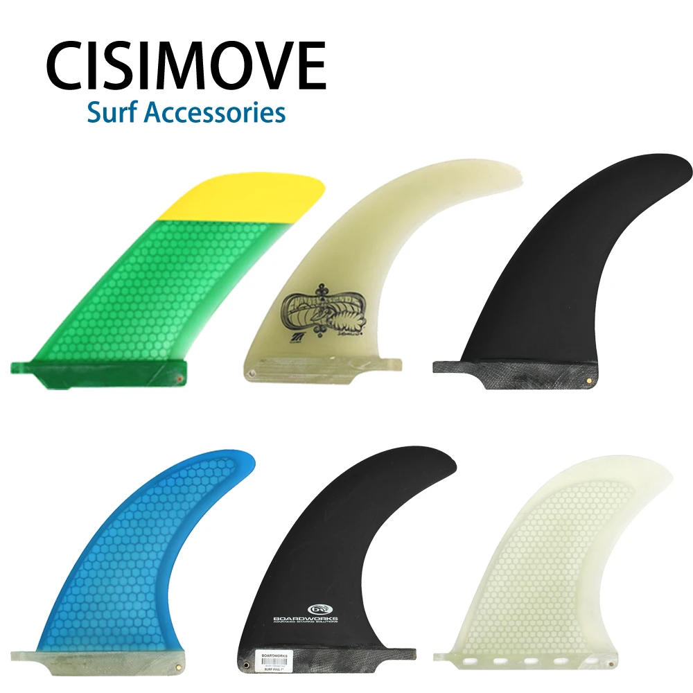 

CISIMOVE новый дизайн, Стекловолоконный хвостовый плавник, одноцентральный плавник для доски для серфинга, длинная sup-доска