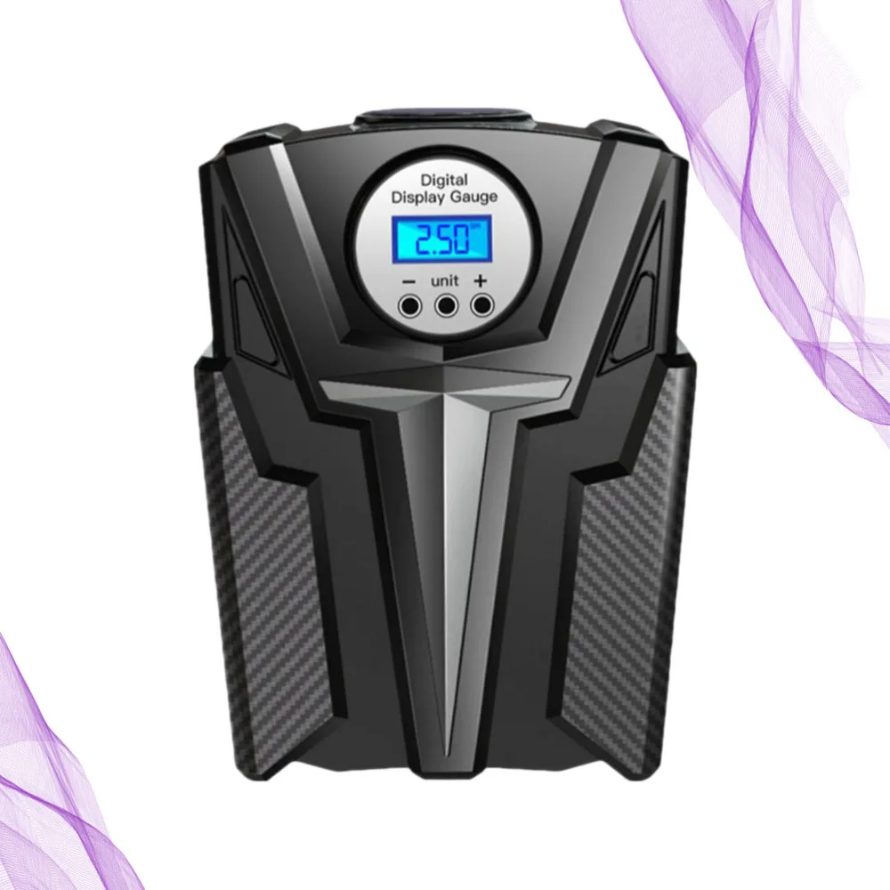 

Vehicle-Mounted Inflator Small Car Portable Automobile Electric Tire Vehicle Pump Multifunctional 12V Gas Pump (with Lamp Digita